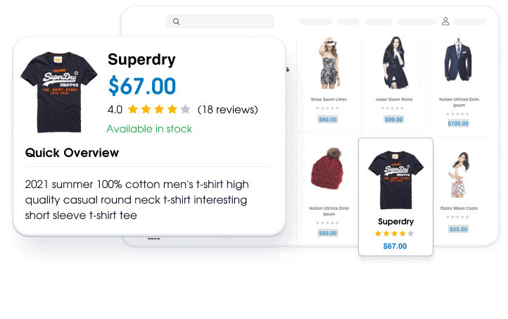 e-commerce data
